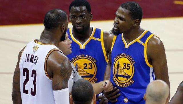 不服不行? 杜兰特首谈总决赛G3颜射詹皇的三