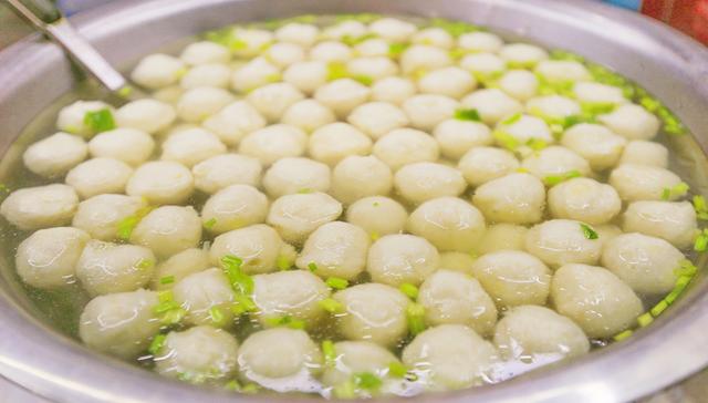 潮汕地区甲子镇的鱼丸,好吃到让人停不下来