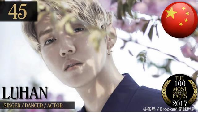 2017全球最帅面孔:足坛仅小贝C罗入围 CR7排