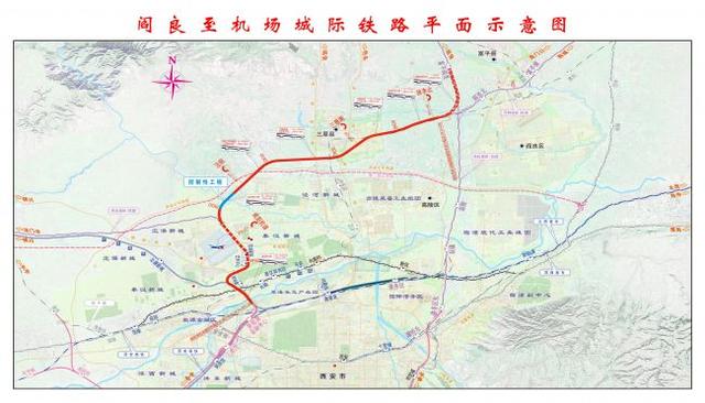 西安至法门寺等4个城际铁路项目集中开工动员