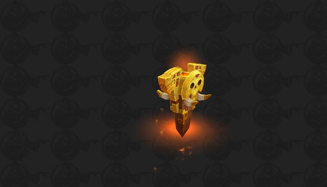 魔兽世界8.0:赞达拉巨魔萨满四系图腾造型曝光,埃及法老的感觉