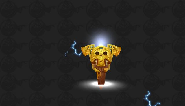 魔兽世界8.0:赞达拉巨魔萨满四系图腾造型曝光,埃及法老的感觉