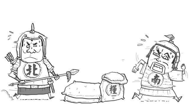 古代战争为什么总是北强南弱!