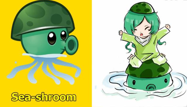 其实海蘑菇超级胆小呢!