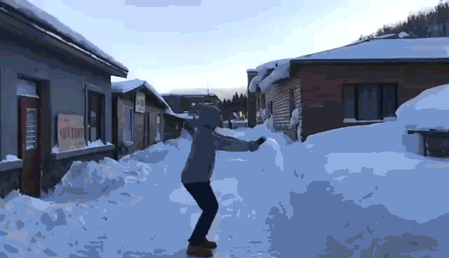 东北的雪已经很厚很厚了|雪乡|白雪|温泉_新浪新闻