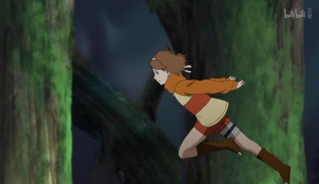 着跑动,但是在需要高速移动的场合,他们就自动切换到了忍者跑的状态