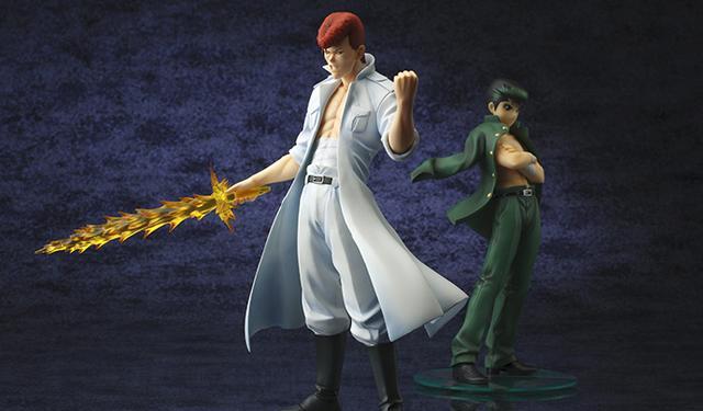 正文  寿屋 幽游白书 1/8 浦饭幽助,飞影,妖狐蔵马,蔵马,桑原和真