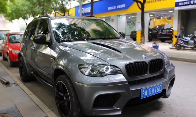 一次认真的改装作业,老款二手宝马x5也疯狂