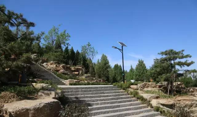 蓝天青山同在!五顶茂陵山山体公园全部建设完成!