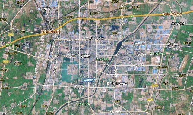 临清县茌平县东阿县阳谷县莘县冠县高唐县聊城地图