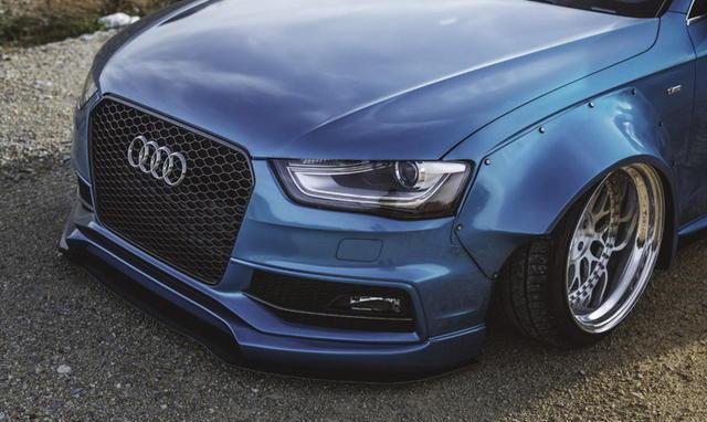 奥迪a4暴力改装案例