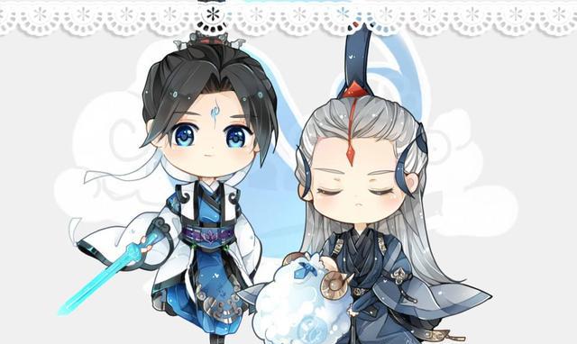 剑网3高冷师兄俏师弟 摆pose拍照是这种姿势?