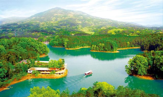 "中国最具潜力十大名湖"之一,汉中南湖风景区,美的自然