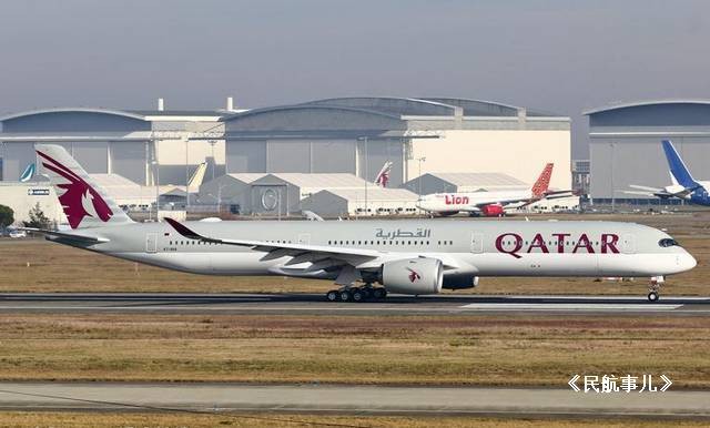 空客向卡塔尔航空交付全球首架a350-1000宽体飞机