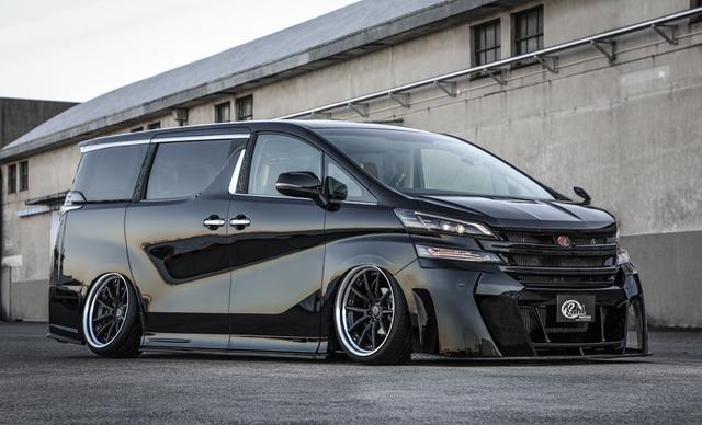 埃尔法改装vellfire版kuhlracing大包围套件