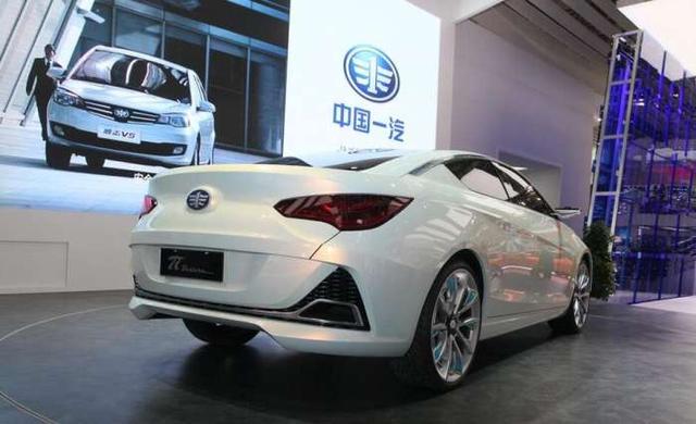 国产最美轿跑,一汽终于争气,造出中国最美轿跑,看来钱没白花?