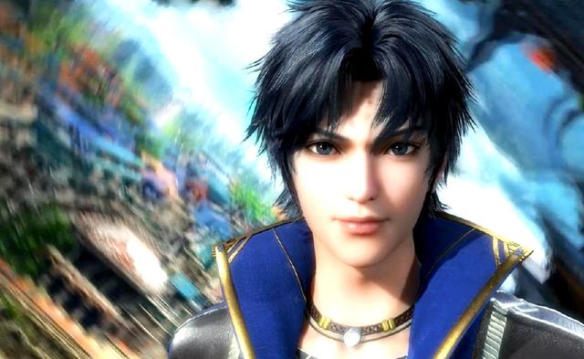 唐三:唐三的人物造型共计三套,第一款是孩童模式,淡蓝色的头发和中