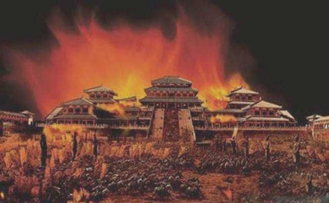 伤心秦汉经行处, 宫阙万间都做了土。