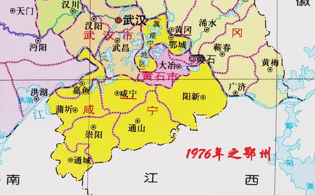 我国面积最小的地级市竟然是鄂州,还不如湖北三个省直管市大