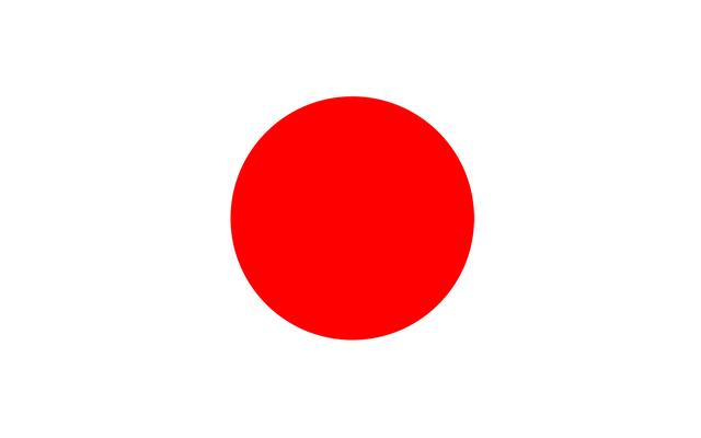 讲日语写日文,国旗都是仿照日本的