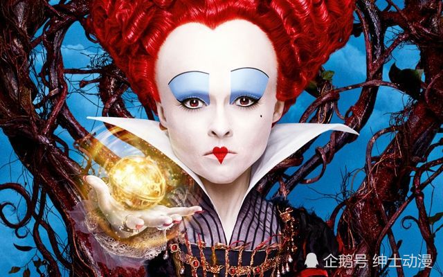 迪士尼爱丽丝梦游仙境红皇后的头那么大竟然是因为它