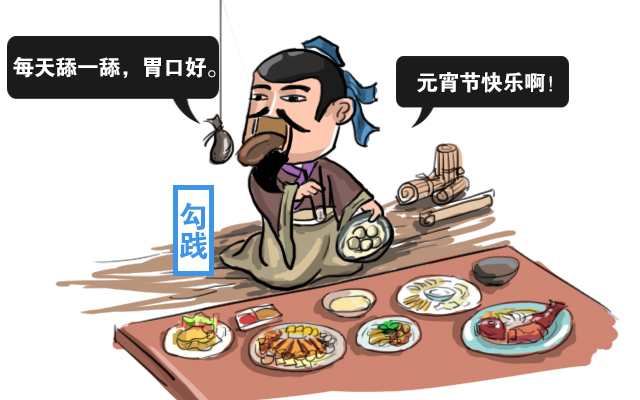 勾践为什么要"尝胆"?除了不想忘记亡国之耻,还有这2种目的!