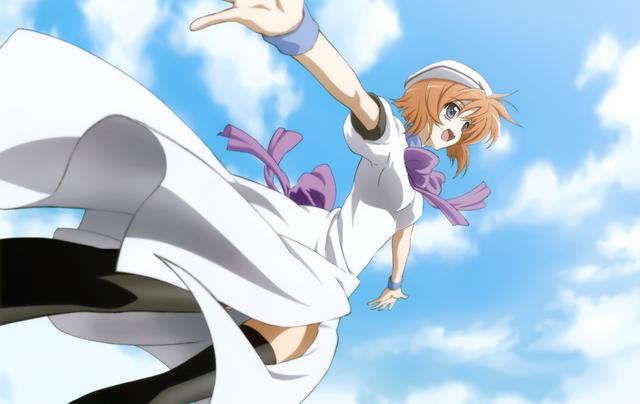 top1,龙宫礼奈 出自:寒蝉鸣泣之时 初代病娇,战力惊人,拔起柴刀分分钟