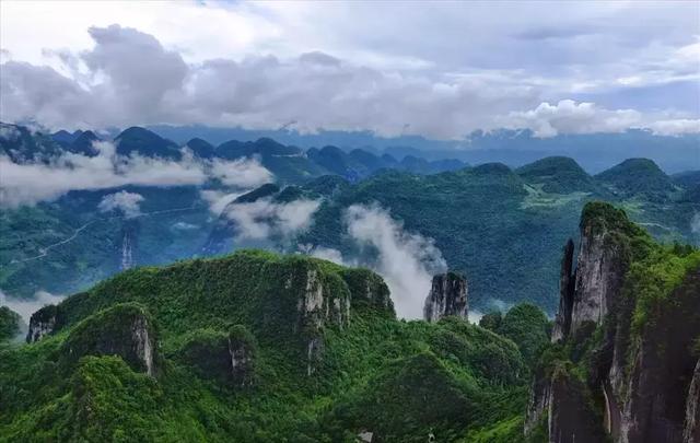 北纬30度大峡谷的美景沉醉在大山深处