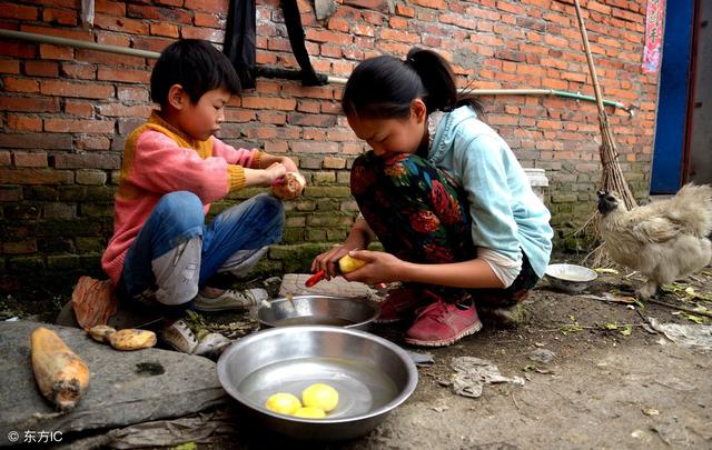 陈竹家有两亩土地,她又买了一些猪仔和小鸡小鸭,想通过这种方式维持