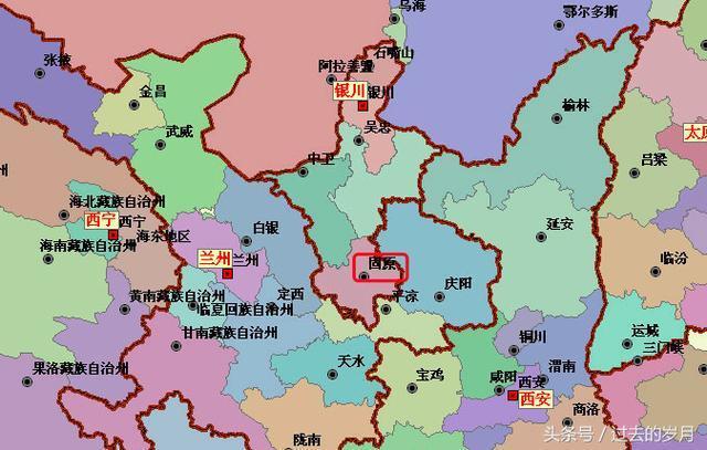 宁夏一座被甘肃三面包围的城市