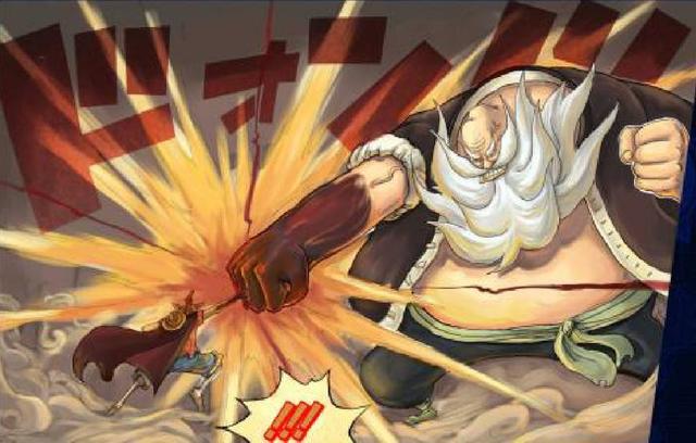 本来青椒准备杀死路飞以报复卡普.