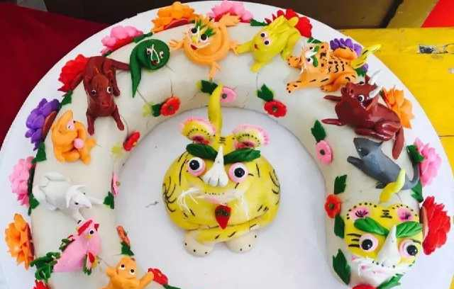 山西最好看的花馍全在这里了!祝你发财好运一整年!