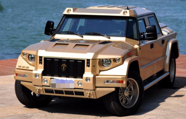 900万的越野车现身唐山国内首台可防弹乔治巴顿都得叫大哥