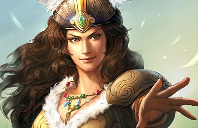 三国中唯一上过战场的女人,武艺高强,姿色过人|祝融夫人|武艺|孟获