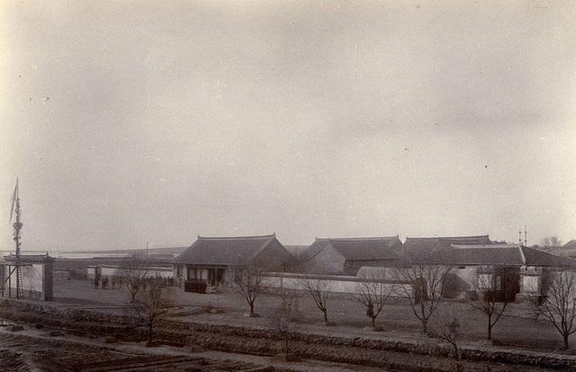 历史老照片1898年左右晚清时期的青岛胶州地区老照片