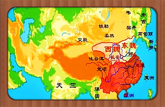 历史上的南北朝时代，分裂时期的南北朝历史！|北周|西魏|北魏_新浪新闻