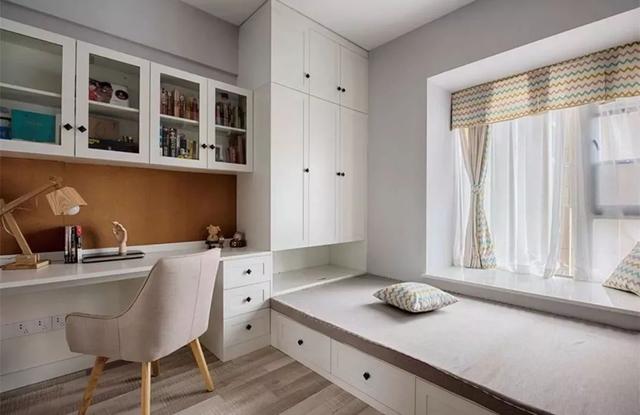 书桌 书架,榻榻米书房这样装,实用漂亮!