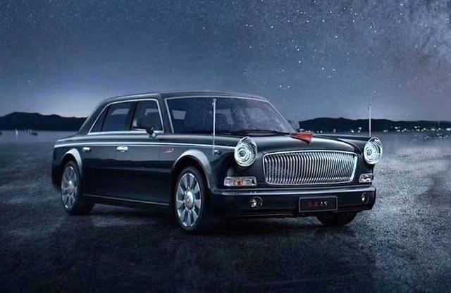 600万的红旗l5罕见白色外观毛体青花器内饰,真正的中国味道!