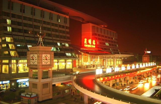 老照片的记忆-昆明火车站