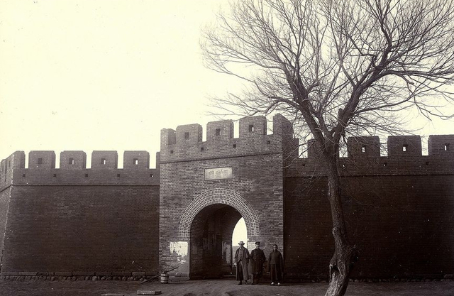 历史老照片1898年左右晚清时期的青岛胶州地区老照片