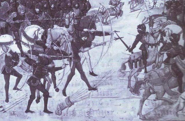 绝大多数人马都是盔甲武装到牙齿的法国贵族,这群人听说英王亨利五世