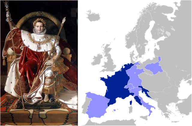 1815年波旁王朝在拿破仑下台后复辟;1830年爆发七月革命,七月王朝上台