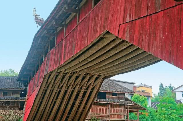 我国古代最厉害的三无木桥屹立百年不倒