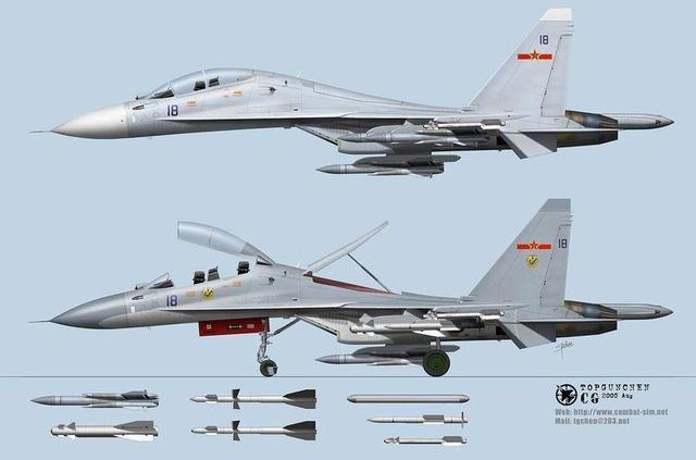 2个理所当然,解放军苏30派生出歼16,弹药挂载能力理由相似