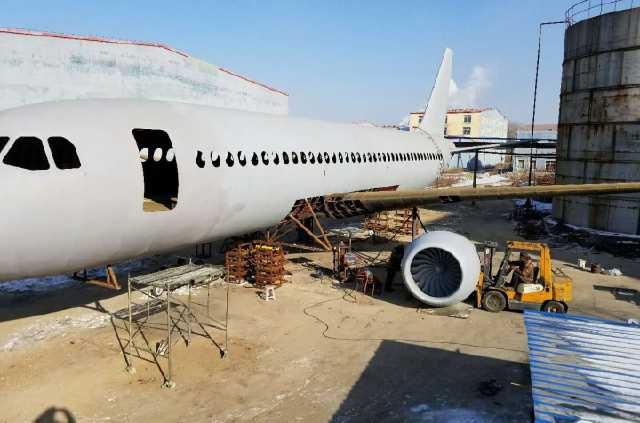 六农民用钢铁造飞机,今日成功安装发动机!