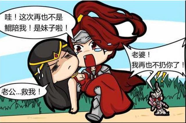 对战时,干将莫邪把老婆扔了出去,结果韩信神操作!