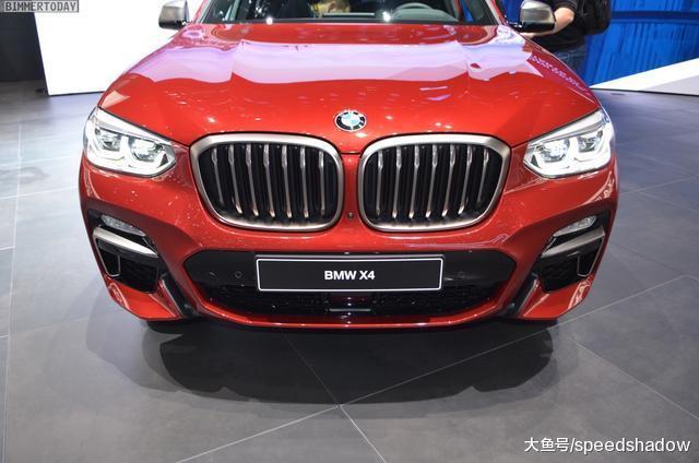 2018年日内瓦车展: 弗拉门戈红色新宝马x4
