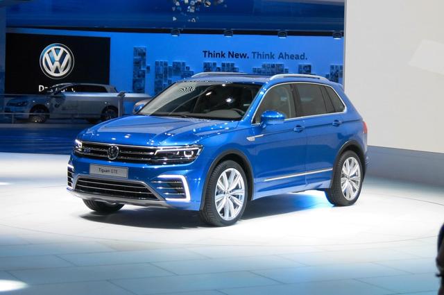更大,更轻,大众途观gte于法兰克福车展上市!配有太阳能电板