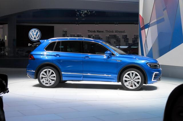更大,更轻,大众途观gte于法兰克福车展上市!配有太阳能电板