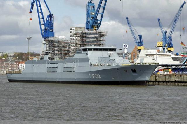 德国护卫舰出故障竟找中国修,俄相当支持,美却格外生气